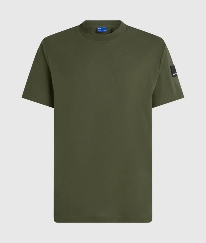 T-SHIRT AVEC LOGO PATCH T-SHIRT AVEC LOGO PATCH