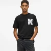 T-shirt avec motif K T-shirt avec motif K