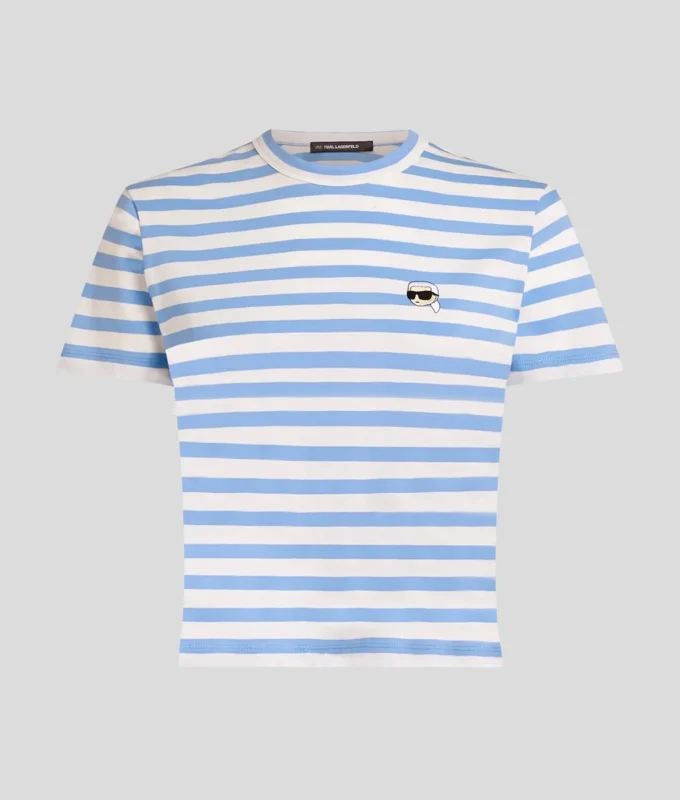T-SHIRT BOXY À RAYURES IKON T-SHIRT BOXY À RAYURES IKON