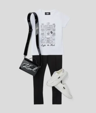 T-SHIRT CAFÉ DE KARL POUR FILLES
