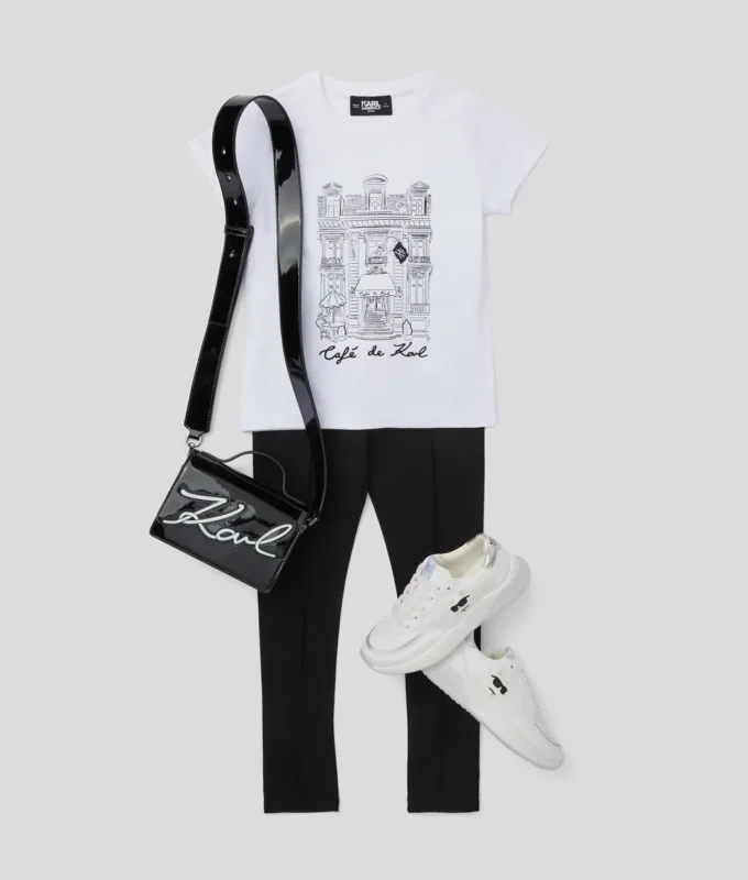 T-SHIRT CAFÉ DE KARL POUR FILLES T-SHIRT CAFÉ DE KARL POUR FILLES
