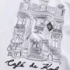 T-SHIRT CAFÉ DE KARL POUR FILLES T-SHIRT CAFÉ DE KARL POUR FILLES