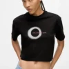 T-shirt carré avec logo Eclipse T-shirt carré avec logo Eclipse
