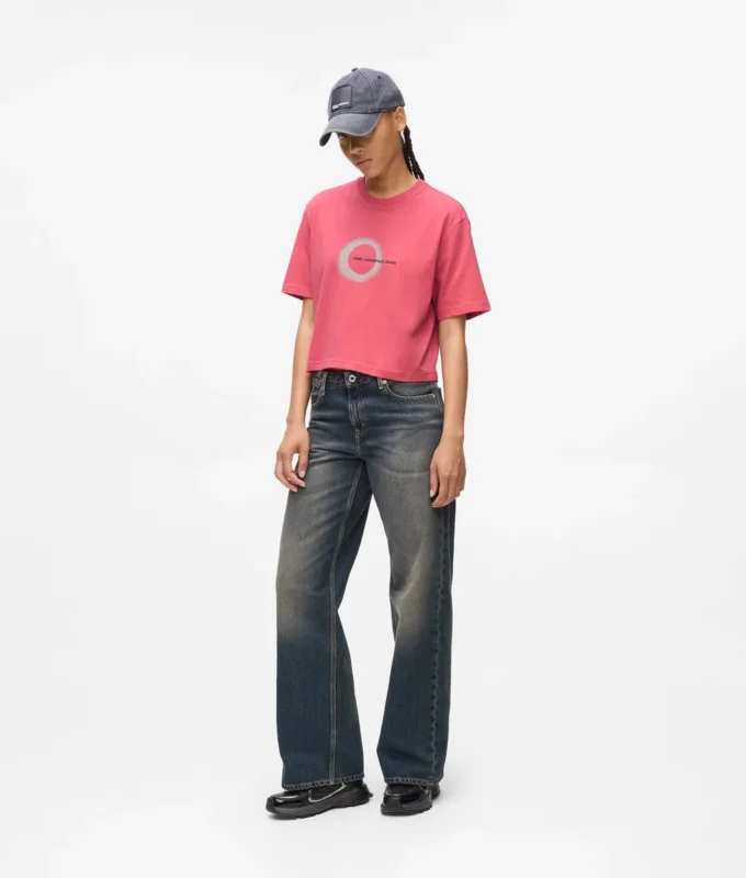 T-shirt carré avec logo Eclipse T-shirt carré avec logo Eclipse