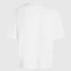 T-shirt à col en V et ourlet signature T-shirt à col en V et ourlet signature