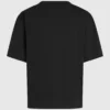 T-shirt à col en V et ourlet signature T-shirt à col en V et ourlet signature