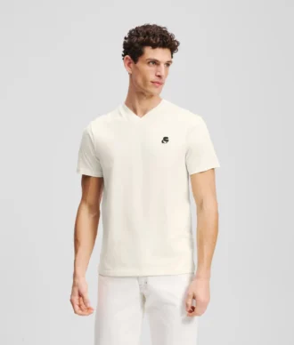 T-SHIRT À COL EN V KAMEO