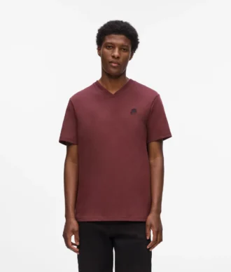 T-SHIRT À COL EN V KAMEO