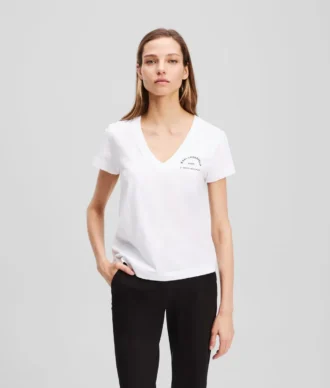 T-SHIRT À COL EN V RUE ST-GUILLAUME