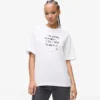 T-shirt décontracté avec citation de Karl T-shirt décontracté avec citation de Karl