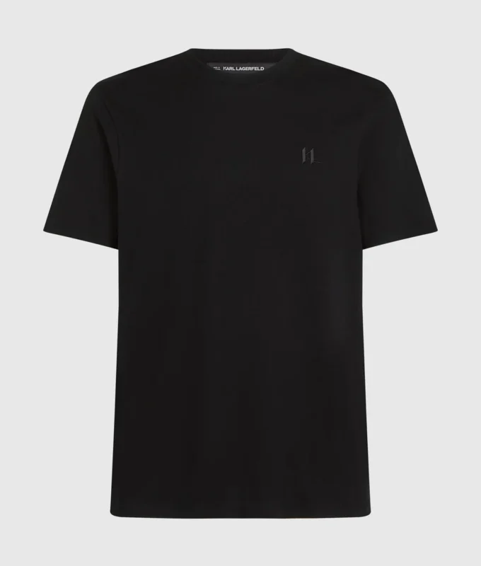 T-SHIRT EN MÉLANGE DE LAINE MONOGRAM T-SHIRT EN MÉLANGE DE LAINE MONOGRAM