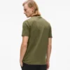 T-shirt en satin avec logo T-shirt en satin avec logo