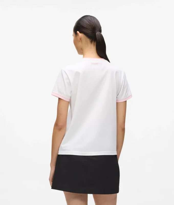 T-shirt exclusif avec logo en strass