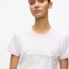 T-shirt exclusif avec logo en strass