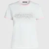 T-shirt exclusif avec logo en strass