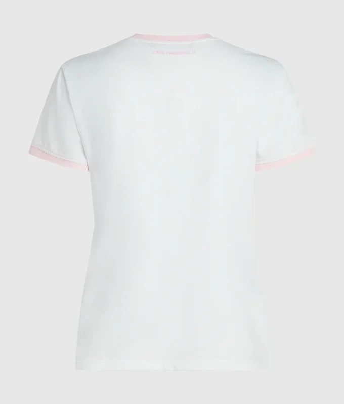 T-shirt exclusif avec logo en strass