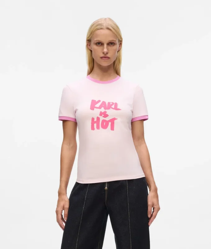 T-shirt exclusif « Karl is hot » T-shirt exclusif « Karl is hot »