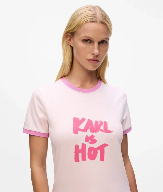 T-shirt exclusif « Karl is hot » T-shirt exclusif « Karl is hot »