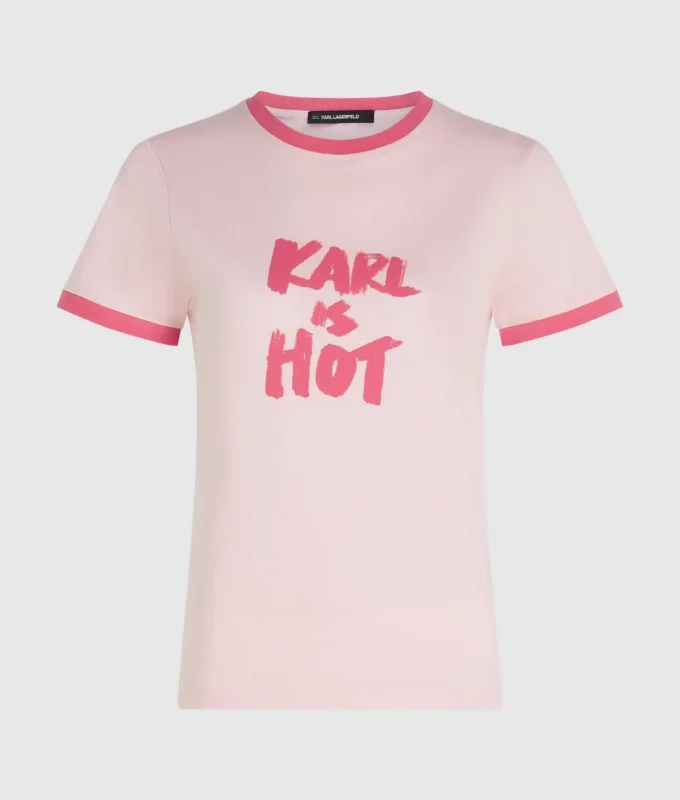 T-shirt exclusif « Karl is hot » T-shirt exclusif « Karl is hot »