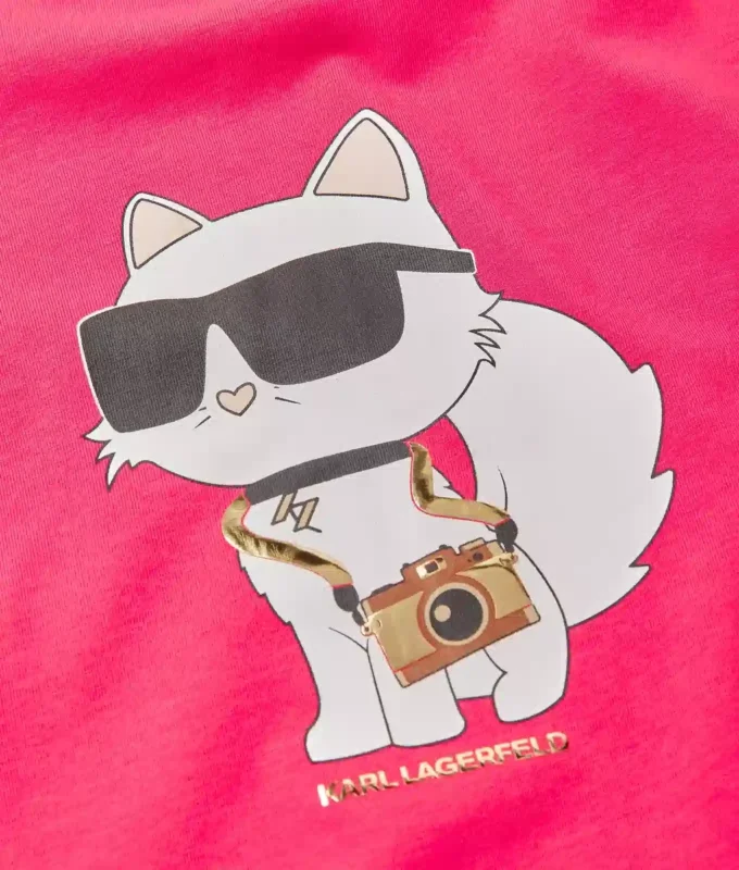 T-shirt Ikon Choupette pour fille T-shirt Ikon Choupette pour fille