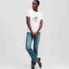 T-SHIRT IKON KARL & CHOUPETTE RHINESTONE T-SHIRT IKON KARL & CHOUPETTE RHINESTONE