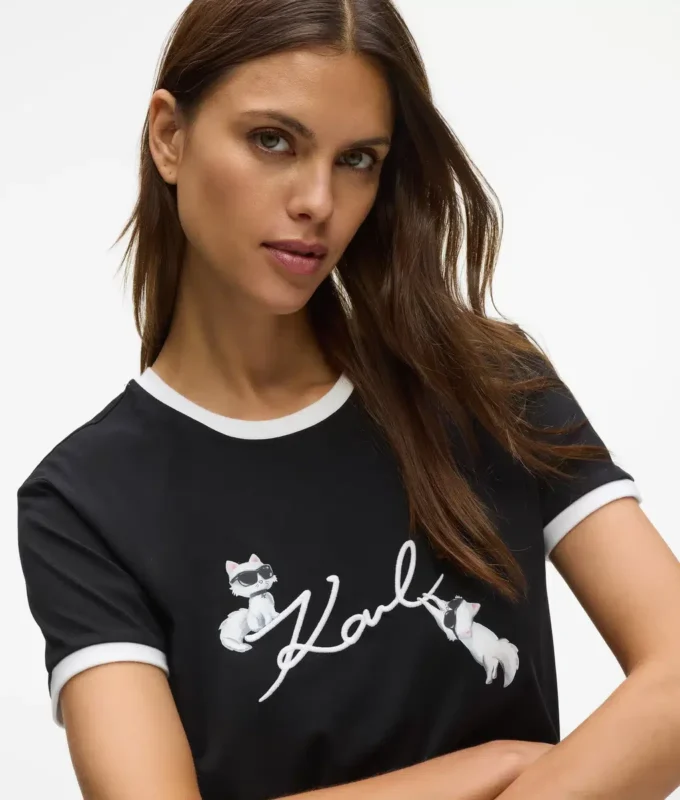 T-shirt Ikon Signature Choupette T-shirt Ikon Signature Choupette