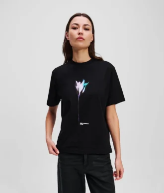 T-SHIRT À IMPRIMÉ FLORAL
