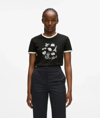 T-shirt Karl Charms