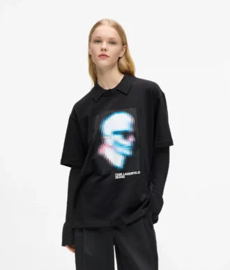 T-shirt Karl numérisé