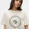 T-shirt à logo bandana T-shirt à logo bandana