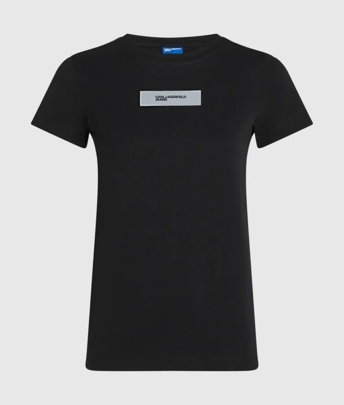T-shirt à logo réfléchissant T-shirt à logo réfléchissant