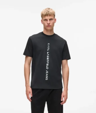 T-shirt à logo vertical