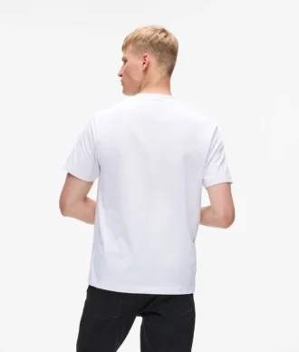 T-shirt à logo vertical