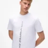 T-shirt à logo vertical T-shirt à logo vertical