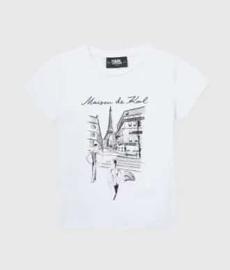 T-shirt Maison de Karl pour fille