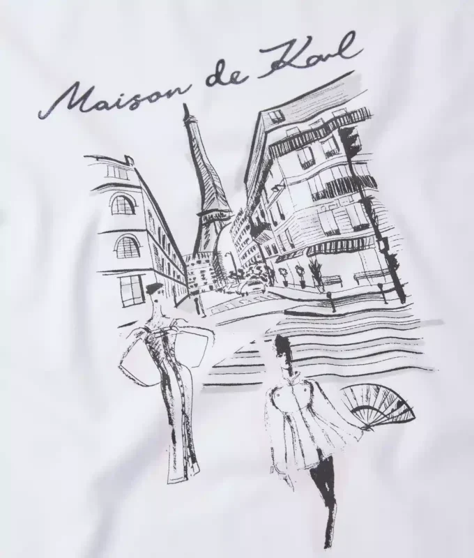 T-shirt Maison de Karl pour fille T-shirt Maison de Karl pour fille