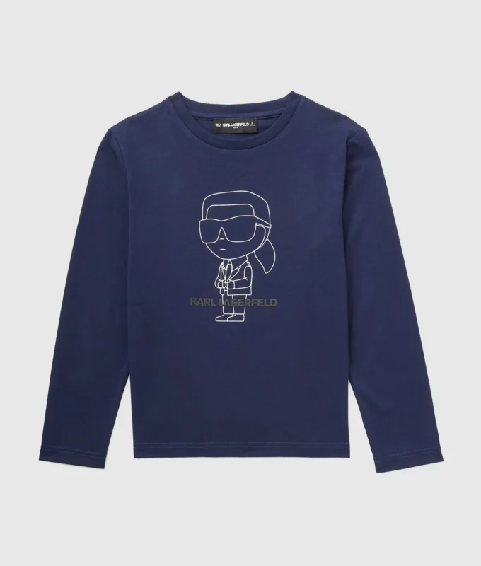 T-shirt à manches longues Ikon pour garçon