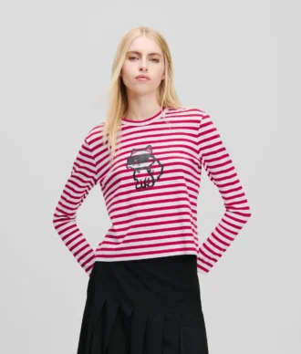 T-SHIRT À MANCHES LONGUES IKON STRIPE