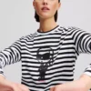 T-SHIRT À MANCHES LONGUES IKON STRIPE