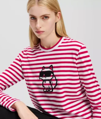 T-SHIRT À MANCHES LONGUES IKON STRIPE