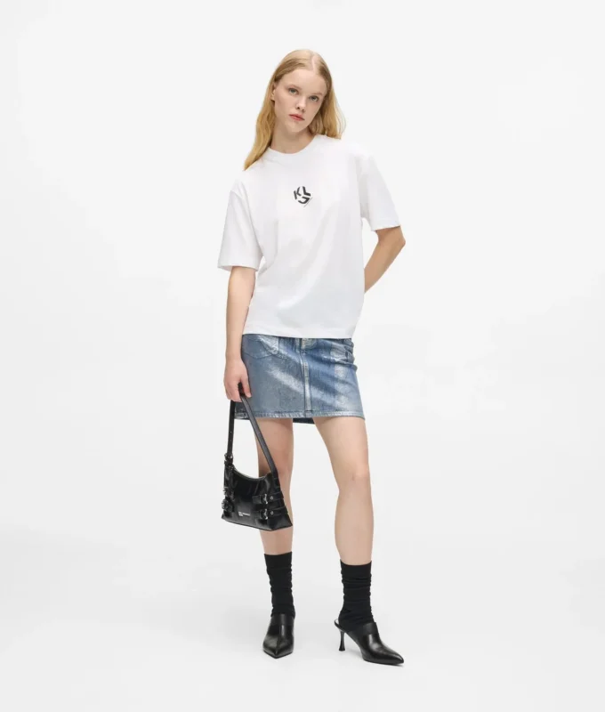 T-shirt Monogram à coupe classique T-shirt Monogram à coupe classique