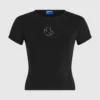 T-shirt à monogramme clouté T-shirt à monogramme clouté