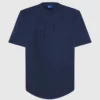 T-shirt à monogramme en relief T-shirt à monogramme en relief