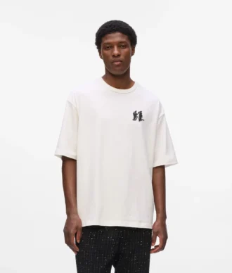 T-shirt à monogramme graphique