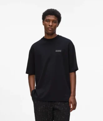 T-shirt à patch logo
