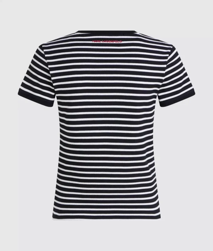 T-shirt rayé à côtes Ikon T-shirt rayé à côtes Ikon