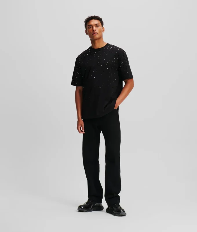 T-SHIRT RHINESTONE DEGRADÉ T-SHIRT RHINESTONE DEGRADÉ