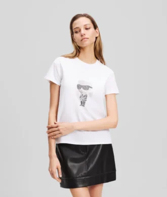 T-SHIRT RHINESTONE IKON KARL