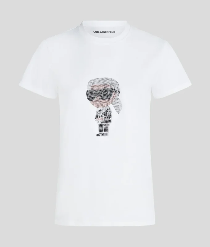 T-SHIRT RHINESTONE IKON KARL T-SHIRT RHINESTONE IKON KARL