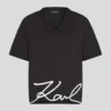 T-SHIRT SIGNATURE À COL EN V T-SHIRT SIGNATURE À COL EN V